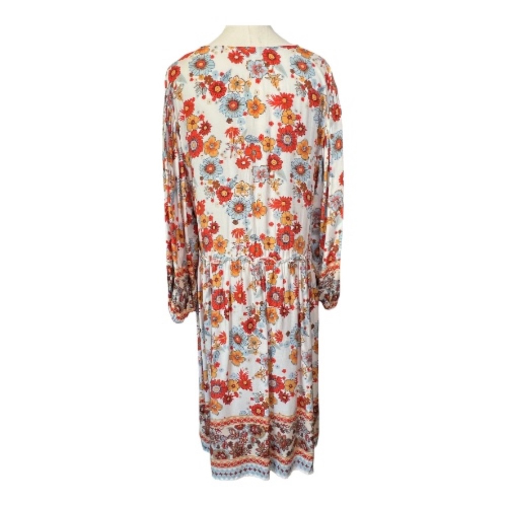 EUC BTFBM boho floral empire waist dress – size XL - Picture 6 of 10